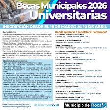 Becas Paolo Roca 2026